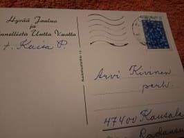 Marja Liisa Pitkäranta/ joulukortti.Alkupään tuotantoa n:o 73/a  Kulkenut.