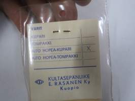 Juke -pilkki, väri "Aito hopea-kupari",  käyttämätön, alkuperäispakkauksessaan