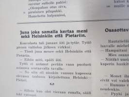 Ovela 1914 nr 8-9 -rautatieläisaiheinen pilalehti, ilmestynyt Terijoella
