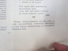 Ovela 1914 nr 8-9 -rautatieläisaiheinen pilalehti, ilmestynyt Terijoella