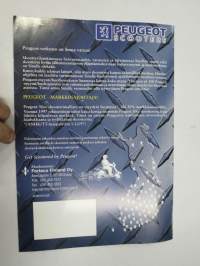 Peugeot Scooters (skootterit) 1998 -myyntiesite