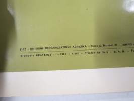 Fiat Trattori 415 DT Catalogo parti di cambio - Spare Parts Catalogue - Logue des Pieces Detachees - Ersatzteilkatalog - Catalogo de piezas de repuesto