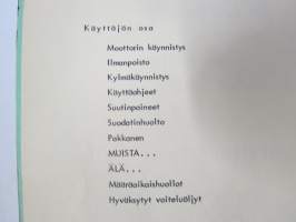 Perkins 3/152, 4/192, P3/144, 4/203 dieselmoottorit -käyttö- ja huolto-ohjeet
