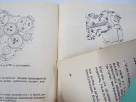 Perkins 3/152, 4/192, P3/144, 4/203 dieselmoottorit -käyttö- ja huolto-ohjeet