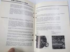 Ford D-sarja kuorma-auto 1972 -käyttöohjekirja