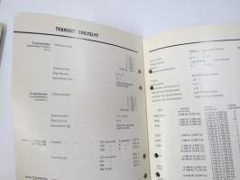 Ford D-sarja kuorma-auto 1972 -käyttöohjekirja