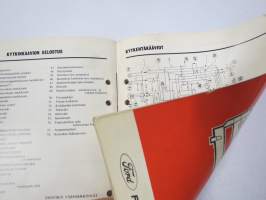 Ford D-sarja kuorma-auto 1972 -käyttöohjekirja
