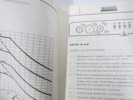 Valmet D 25-40 trukki / haarukkatrukki  25215- -käyttö- ja huolto-ohjekirja / käyttöohjekirja