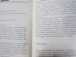 Valmet D 25-40 trukki / haarukkatrukki  25215- -käyttö- ja huolto-ohjekirja / käyttöohjekirja