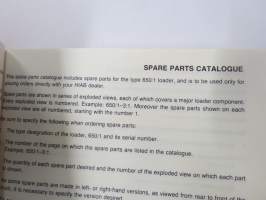 Hiab 650/1 -Reservdelskatalog / Spare Parts Catalogue / Ersatzteilkatalog -varaosaluettelo