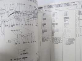 Hiab 650/1 -Reservdelskatalog / Spare Parts Catalogue / Ersatzteilkatalog -varaosaluettelo