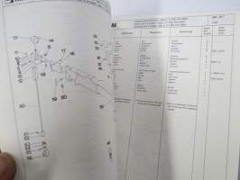 Hiab 650/1 -Reservdelskatalog / Spare Parts Catalogue / Ersatzteilkatalog -varaosaluettelo