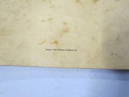 Sampo 10, 20, 30 (Rosenlew) ajopuimurit -varaosaluettelo, sisältää sähkökaaviot, hihnakaaviot