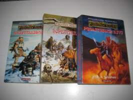 Jäätuulen laakso -Trilogia : Kristallisauva, Hopeavirrat, Puolituisen kivi