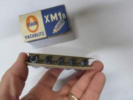 Osram Vacublitz XM1b photoflash bulbs -salamavalolamppu 5 kpl  tuotepakkaus, käyttämättömät