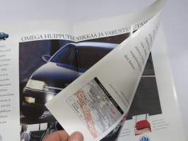 Opel Corsa, Astra, Vectra, Omega, Calibra, Senator + Sportit &amp; Caravan mallisto 1992 -myyntiesite / brochure