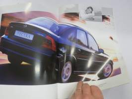 Opel Vectra 2001 -myyntiesite / brochure