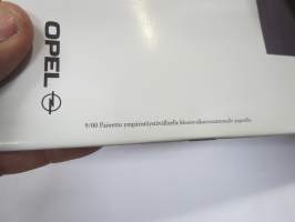 Opel Vectra 2001 -myyntiesite / brochure