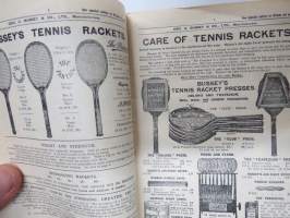 Geo. G. Bussey &amp; Co - Sports and Games Manufacturers - Catalogue 1925 -urheiluvälineiden ja -tarvikkeiden tuoteluettelo