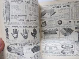 Geo. G. Bussey &amp; Co - Sports and Games Manufacturers - Catalogue 1925 -urheiluvälineiden ja -tarvikkeiden tuoteluettelo