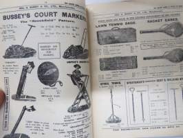 Geo. G. Bussey &amp; Co - Sports and Games Manufacturers - Catalogue 1925 -urheiluvälineiden ja -tarvikkeiden tuoteluettelo