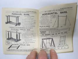 Geo. G. Bussey &amp; Co - Sports and Games Manufacturers - Catalogue 1925 -urheiluvälineiden ja -tarvikkeiden tuoteluettelo