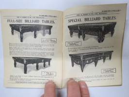 Geo. G. Bussey &amp; Co - Sports and Games Manufacturers - Catalogue 1925 -urheiluvälineiden ja -tarvikkeiden tuoteluettelo
