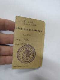 Lomatodistus 1038/7 kpk Iltalomatodistus nr 132 lähetti Kai Mäkinen, oikeutetaan liikkumaan H:gin varuskunta-alueella kaikkina vuorokauden aikoina, kotimajoitus