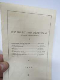 Finlandkämpfer 23.XI.1924 - Programm... -ilmeisesti Vapaussotaan sliittyvien juhlallisuuksien ohjelmalehtinen