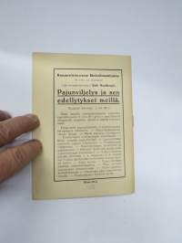 Pajun lajittelusta, säilyttämisestä ja myynnistä - Kansanvalistusseuran Käsiteollisuuskirjasto 24 b