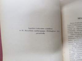 Matkailijayhdistyksen matkailuoppaat II Helsinki-Turku v. 1928