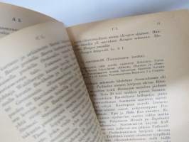 Matkailijayhdistyksen matkailuoppaat II Helsinki-Turku v. 1928