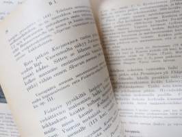 Matkailijayhdistyksen matkailuoppaat II Helsinki-Turku v. 1928