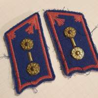 Reseviupseerikoulun yliluutnantti kauluslaatta kauluslaatat