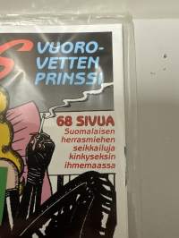 Sexus vuorovetten Prinssi. Suomen Miestenlehdet Aikuisviihdelehti K-18.