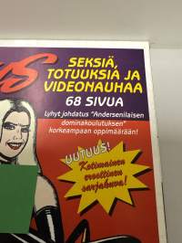 Sexus Seksiä, Totuuksia ja Videonauhaa. Suomen Miestenlehdet Aikuisviihdelehti K-18.