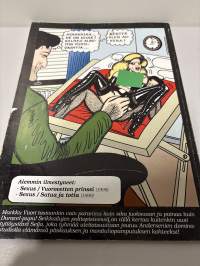 Sexus Seksiä, Totuuksia ja Videonauhaa. Suomen Miestenlehdet Aikuisviihdelehti K-18.