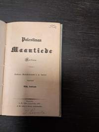 Palestinan Maantiede Karttane.
