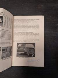 Henkilöauto wartburg käyttö- ja huoltoohjeet 1963