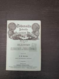 Eläinten elinkeinot ja teollisuustoimet - Tuhansille kodeille Tuhatjärvien maassa N:o 5 &amp; 6