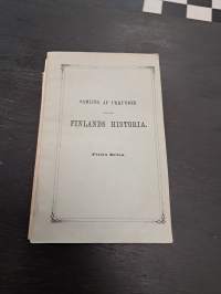 Samling af urkunder rörande Finlands historia. I-V.