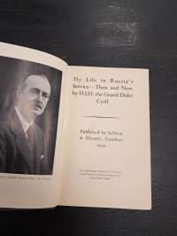 My life in Russia's service : then and now