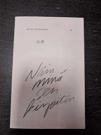 Näin minä sen kirjoitin