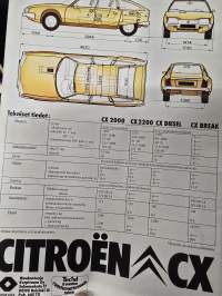 Citroen CX  04/76