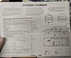 Citroen CX  Break  01/76
