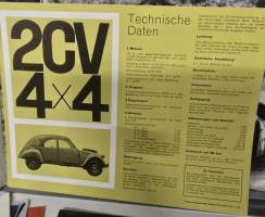 Citroen 2 CV 4 x 4  12/62