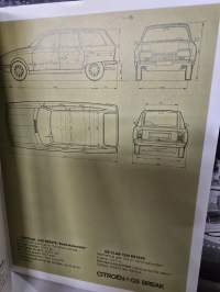 Citroen 1974 yleis myyntiesite