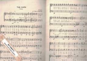 Kipparikvartetin ohjelmistoa II nuottivihko