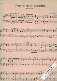 Nationalhymnen für Pianoforte, bearbeitet von Bernh. Wolff.