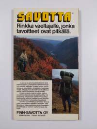 Tunturivaeltajan opas : opaskirja Pohjois-Suomen retkeilyalueista, reiteistä ja autiotuvista